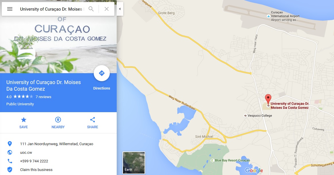 Google map UoC